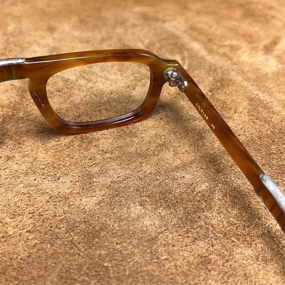 Hondo Huntley Smooth (Curated) Smooth Bold Vintage Foldable Eyeglasses - Picture 7 of 13